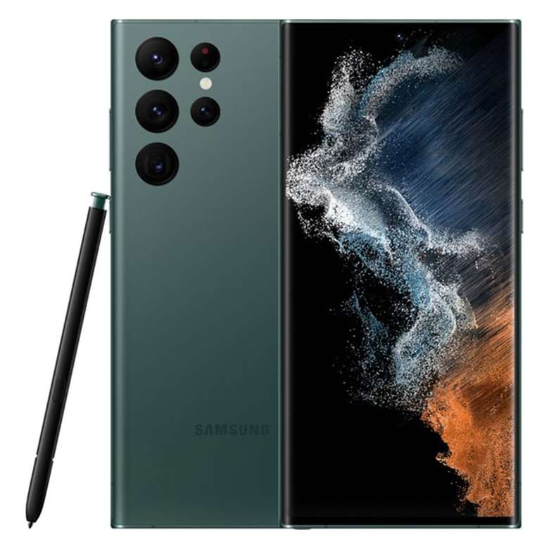 Samsung S22 Ultra 128 GB 8 GB RAM Cep Telefonu YeÅŸil